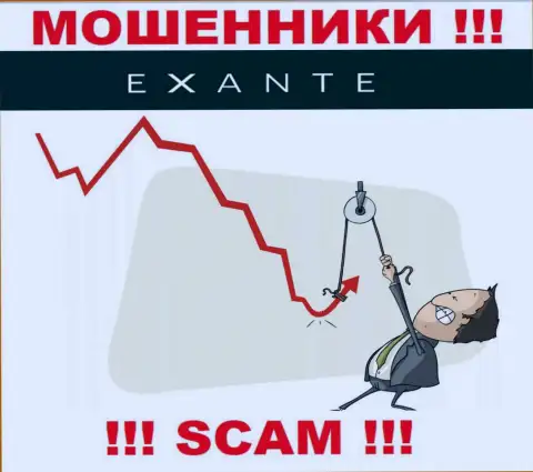 Не переводите ни рубля дополнительно в дилинговую контору Екзантен - похитят все подчистую