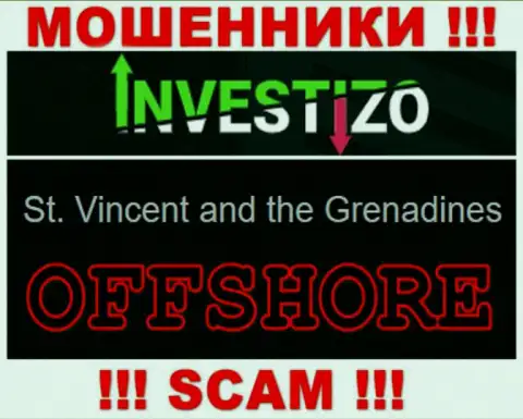 Так как Инвестицо Лтд имеют регистрацию на территории St. Vincent and the Grenadines, отжатые средства от них не вернуть