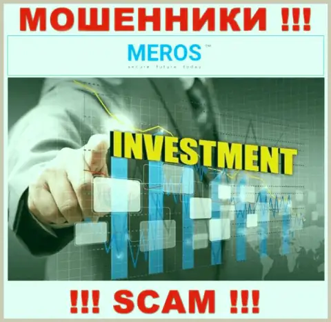 MerosTM жульничают, предоставляя мошеннические услуги в области Инвестиции