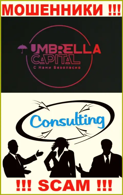 Umbrella Capital - это РАЗВОДИЛЫ, род деятельности которых - Консалтинг