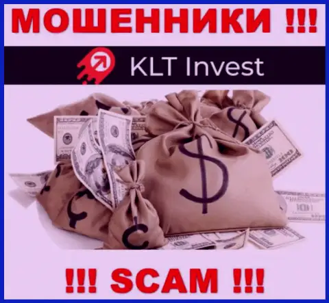 KLTInvest Com - это КИДАЛОВО !!! Затягивают лохов, а потом забирают их финансовые средства