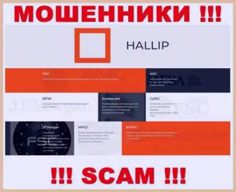 У компании Hallip Com есть лицензия от дырявого регулятора - CySEC