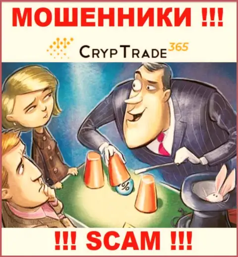 CrypTrade365 - ОБМАН !!! Затягивают клиентов, а после этого сливают все их вложенные деньги
