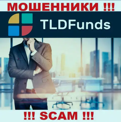 Руководство TLD Funds старательно скрыто от интернет-сообщества