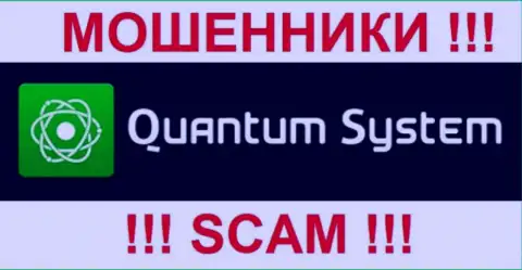 Лого жульнической ФОРЕКС конторы QuantumSystem