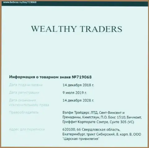 Материалы о брокере Велти Трейдерс, позаимствованные на web-ресурсе beboss ru