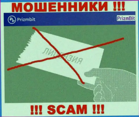 Свяжетесь с организацией Prizmbit S.L. - лишитесь денежных средств !!! У данных internet воров нет ЛИЦЕНЗИИ !!!